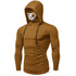 Halloween Hoodies Mask Skull Pure Color Pullover Sweatshirt 2019 Halloween costumes - menochic